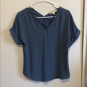Women’s small blue blouse